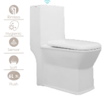 Simpolo Blanco L655 W360 H785mm Siphonic Flushing S Trap